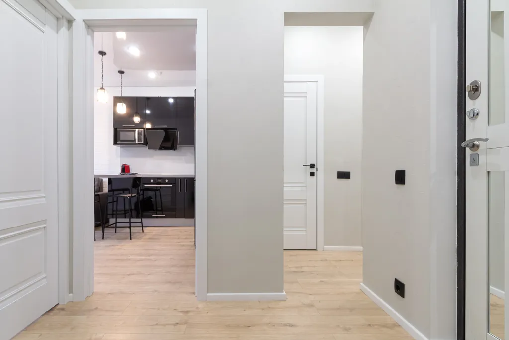 Современная и уютная квартира продуманна до мелочей