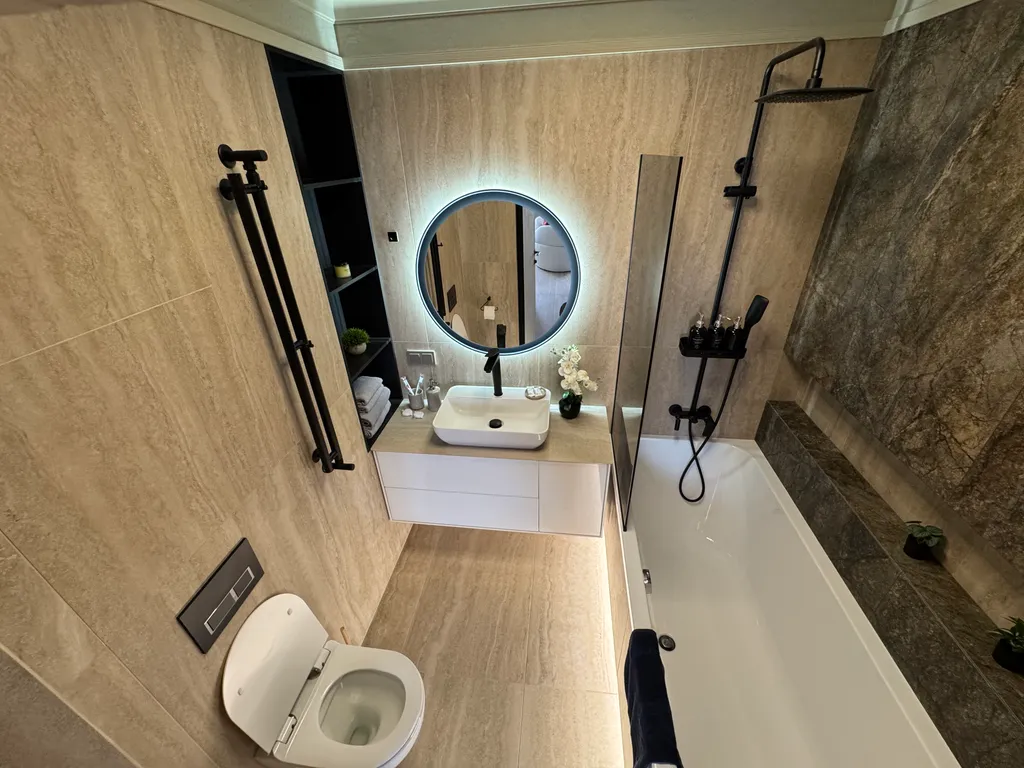 Стильная квартира с изысканным ремонтом