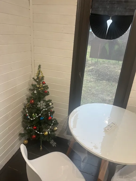 Новый домик на берегу реки с собственным прудом