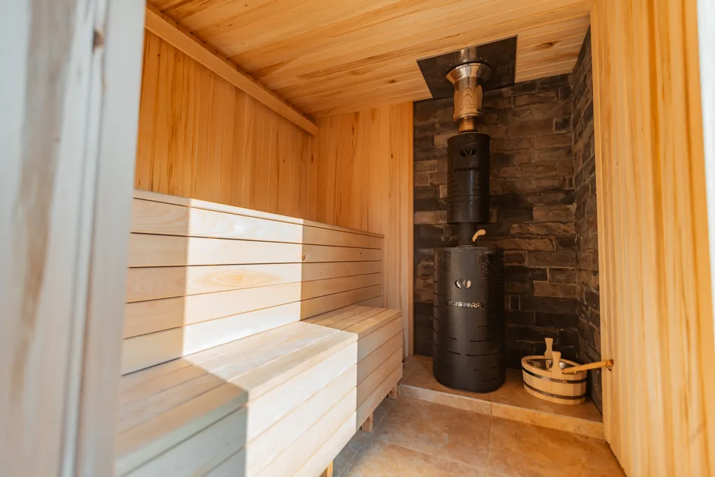 Домик с баней