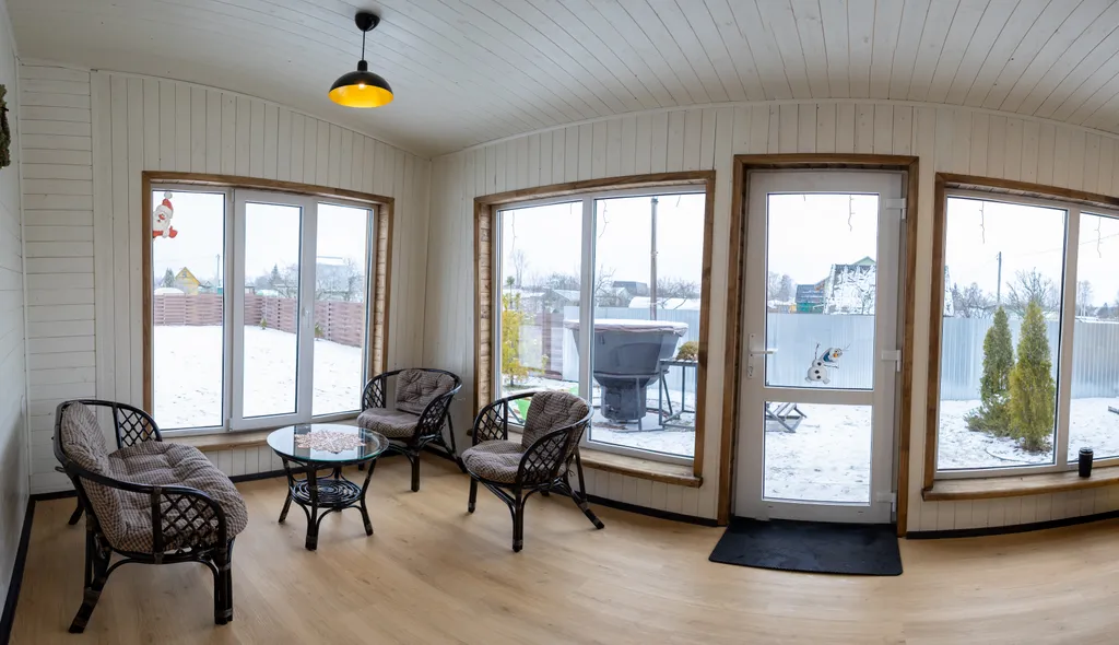 Дом с баней и Сибирским банным чаном