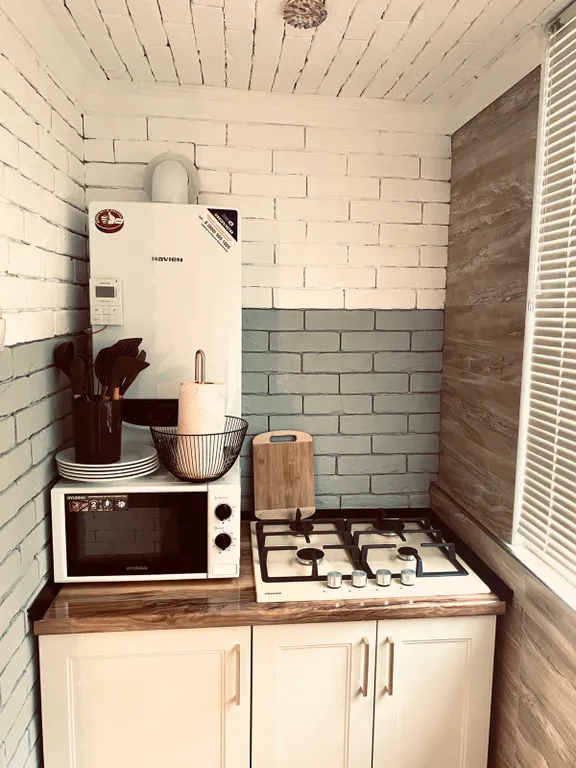 Комфортная квартира на берегу реки с живописным видом на горы