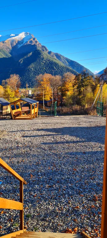 Экодомик с великолепным видом на горы