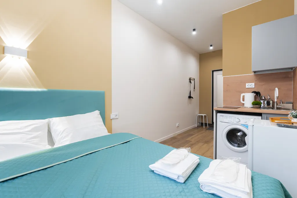 Квартира Апартаменты Нокс на Лоцманской — Санкт-Петербург