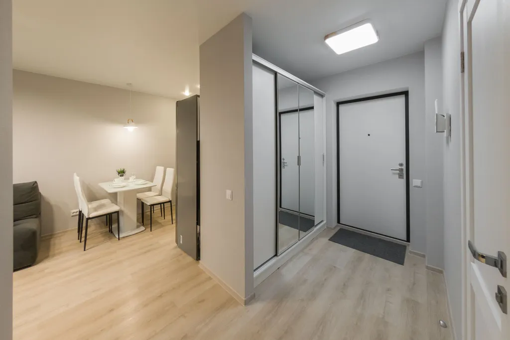 Квартира с камином и кондиционером в ЖК Парковый