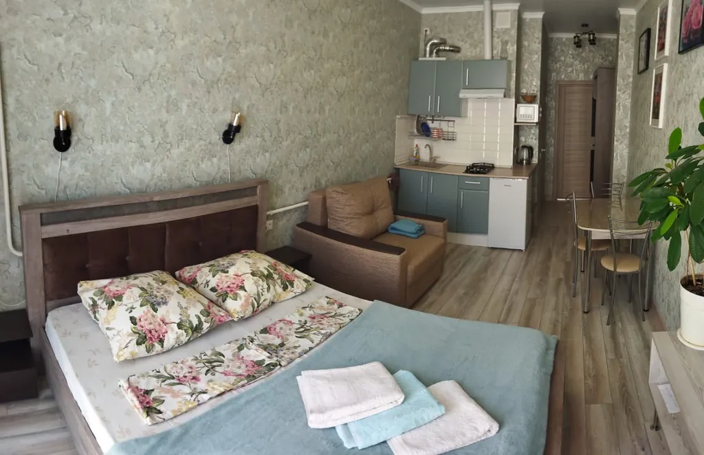 Квартира Квартира-студия на Крымской в ЖК Черноморский 2 — Геленджик