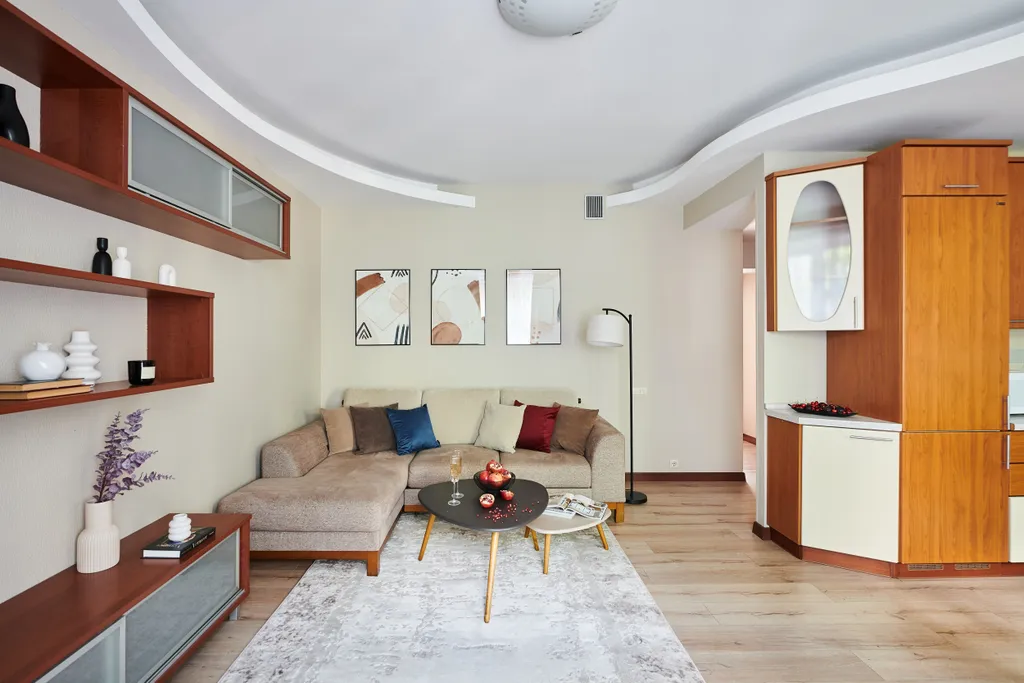 Квартира Квартира Модная трешка на патриарших с двумя санузлами — Москва