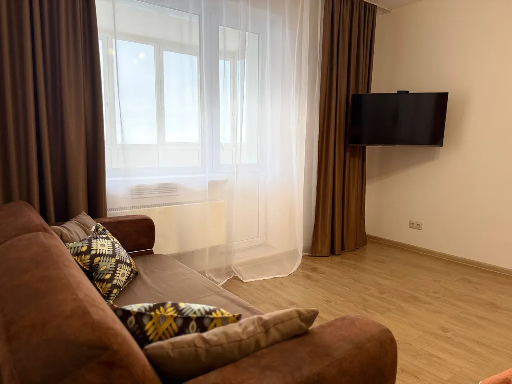 Просторная квартира с видом на центр города