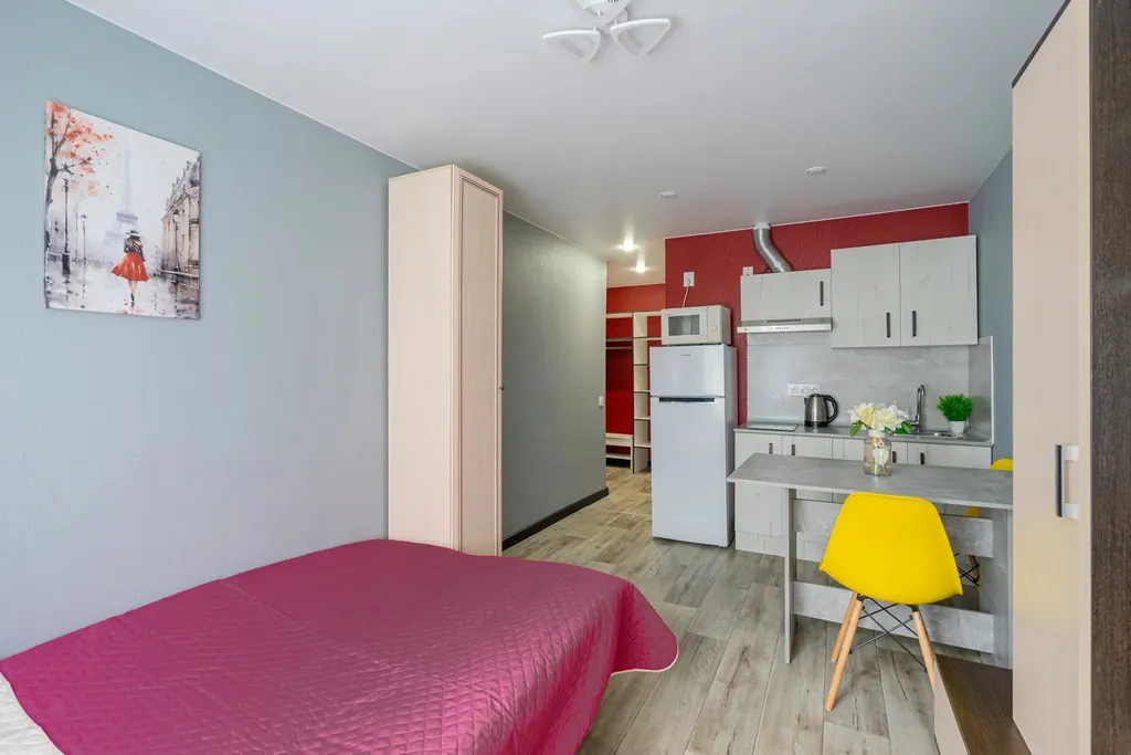 Уютная студия вблизи метро и центра города