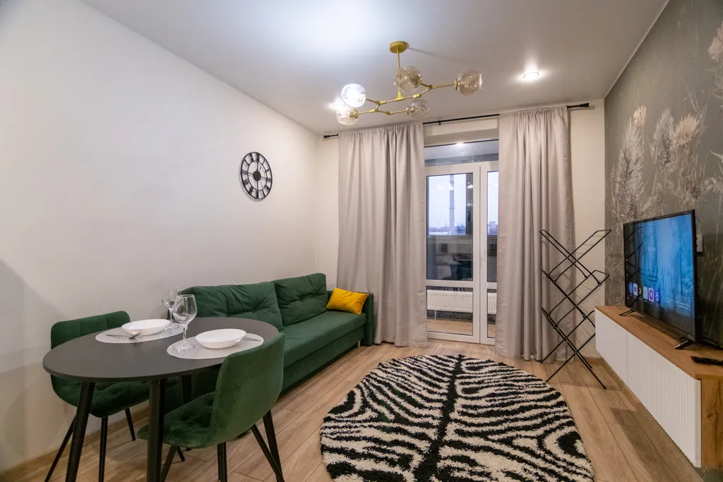 Апартамент в тихом районе на двоих