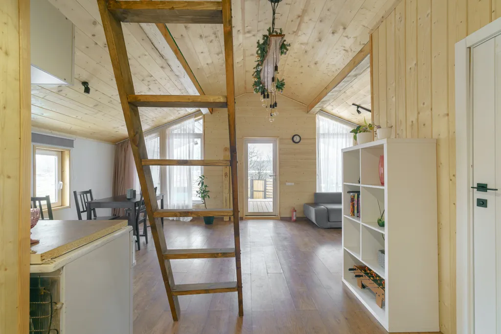 Новый гостевой дом на озере, Загорье дача