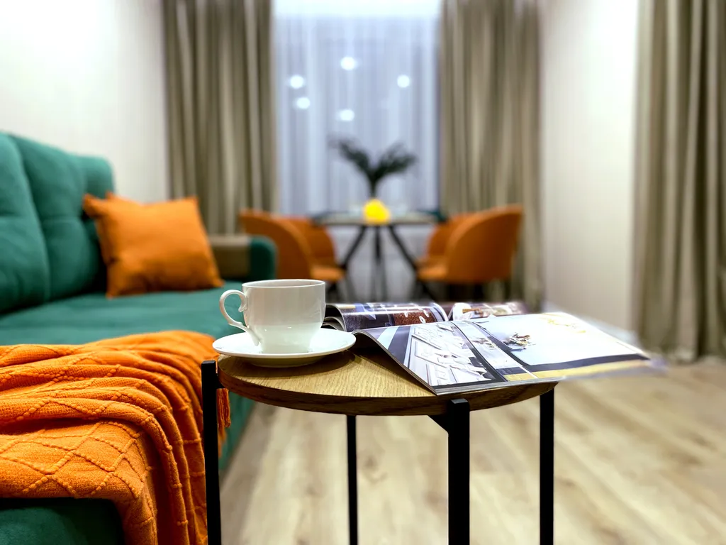 Квартира в современном экостиле с кондиционером