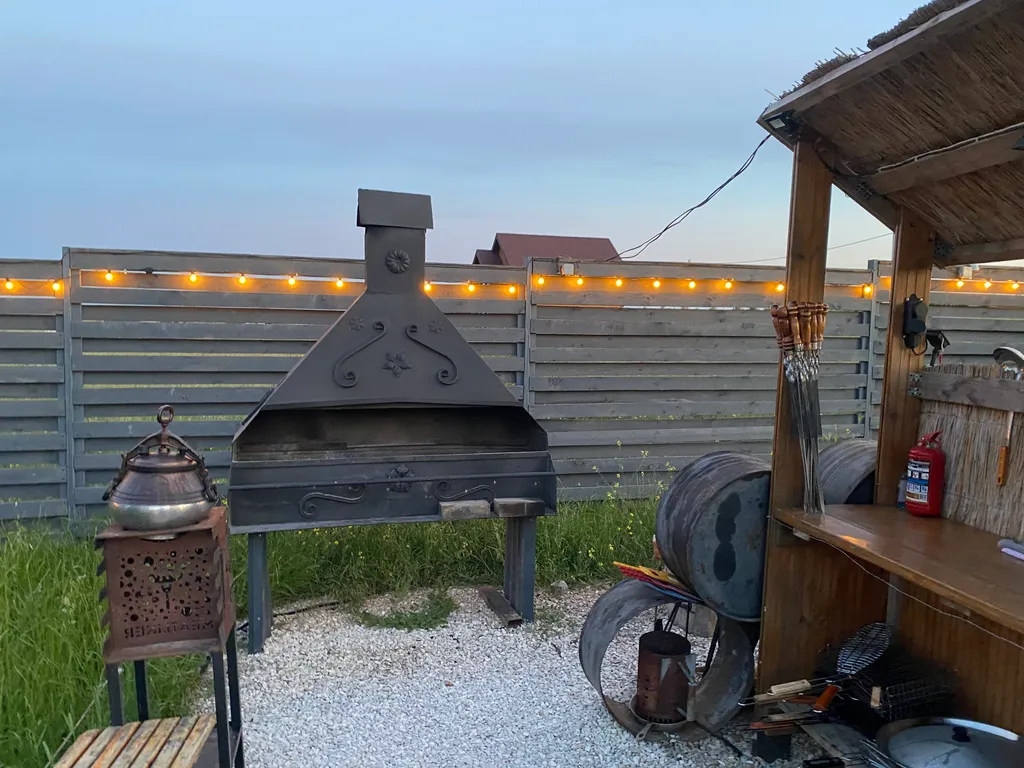 Домик а фрейм для круглогодичного отдыха с джакузи и баней