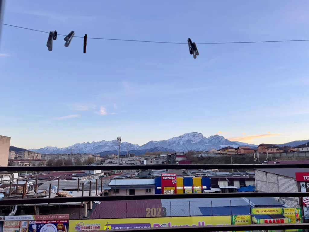 Квартира с видом на горы