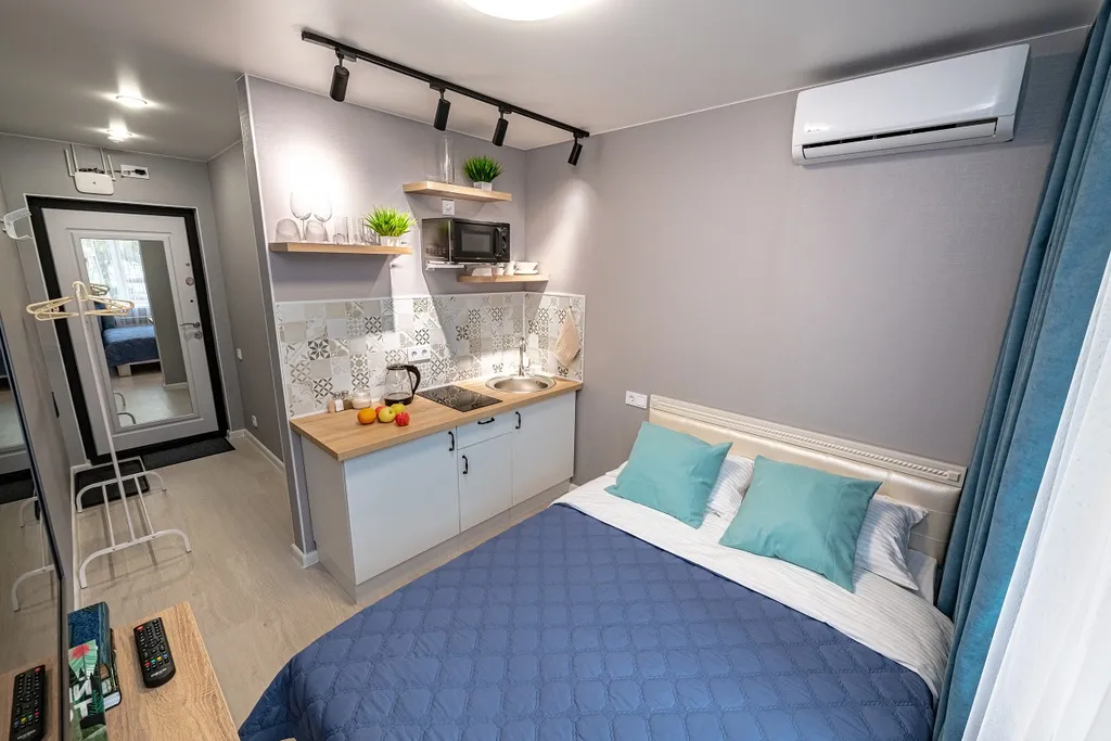 Уютная студия в районе бухты Федорова