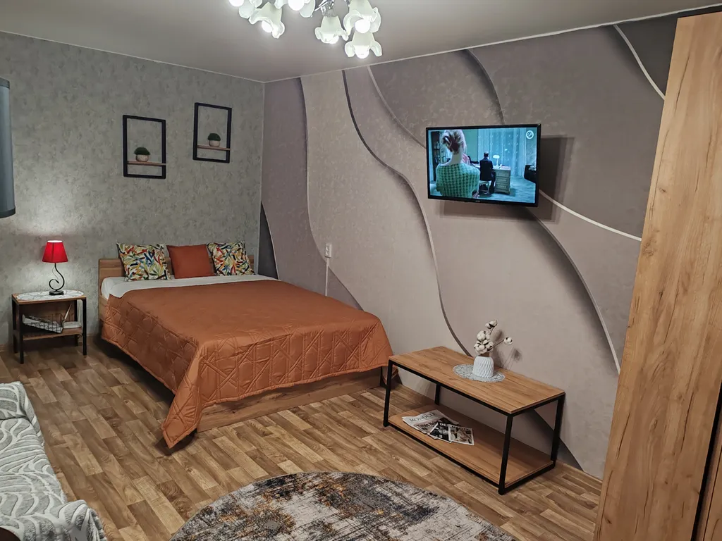 Уютная однокомнатная квартира недалеко от Кремля — аренда посуточно в Великий Новгород