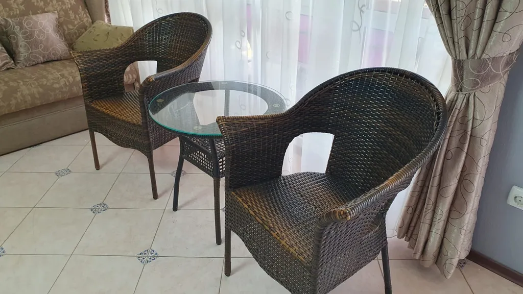 Апартамент у самого моря с двориком