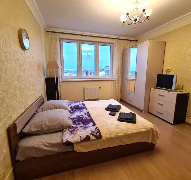 Уютные апартаменты с видом на город