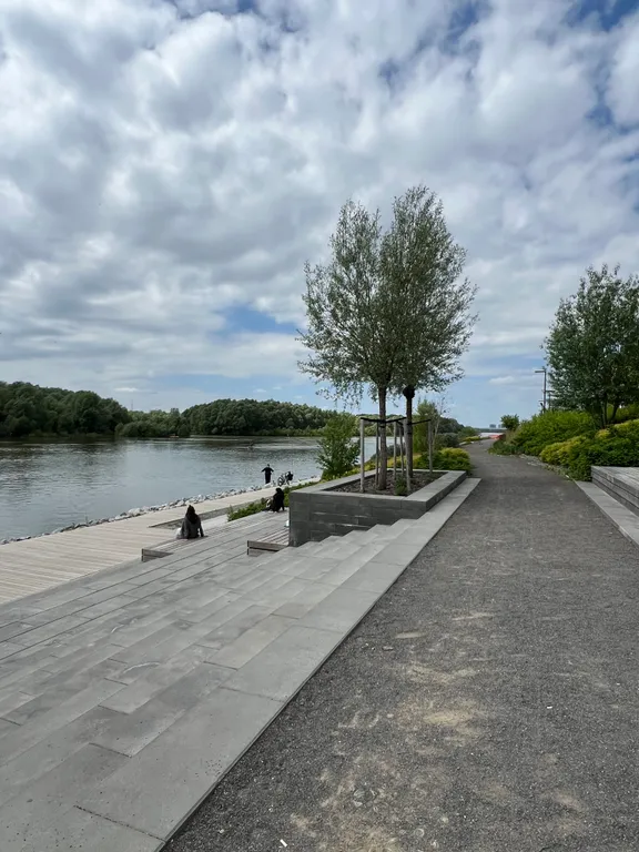 Квартира с видом на реку в самом атмосферном ЖК Новосибирска