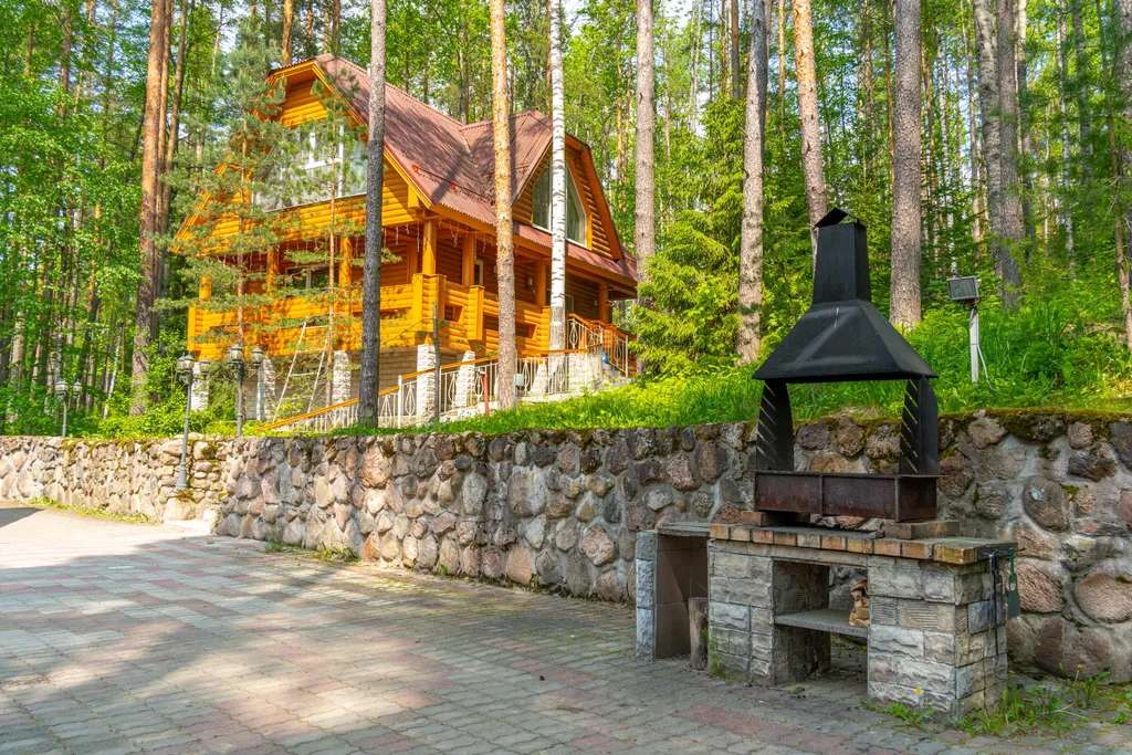 Малый коттедж с сауной