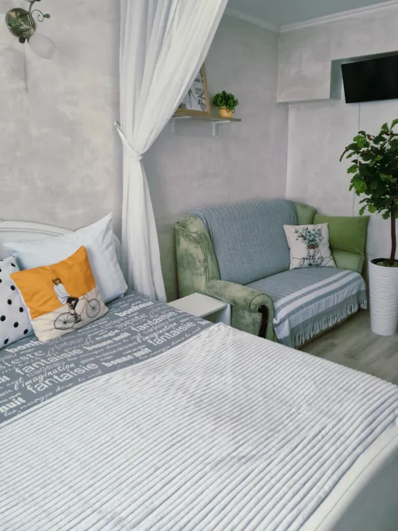 Квартира Квартира Уютный зелёный апартамент — Геленджик