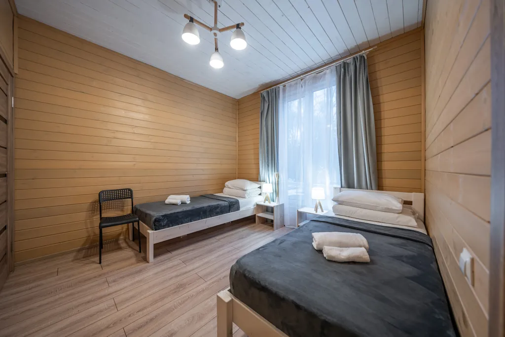 Коттедж Коттедж с видом на озеро — Приозерск