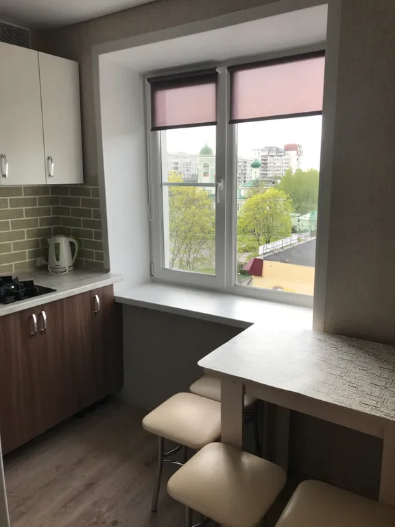 Квартира у вокзала с прекрасным видом на Никольский храм на Глинках