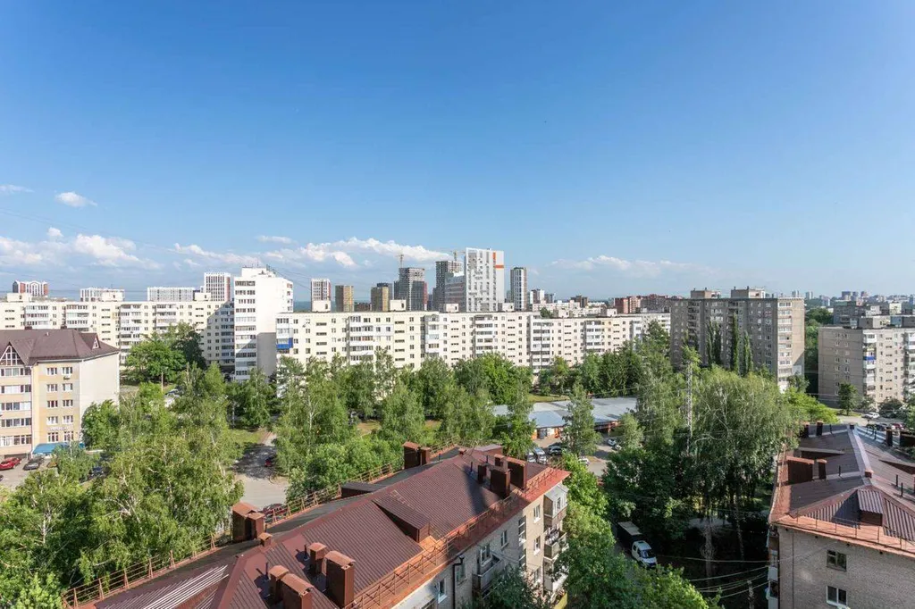 Квартира Квартира Просторная студия с балконом с красивым видом — Уфа