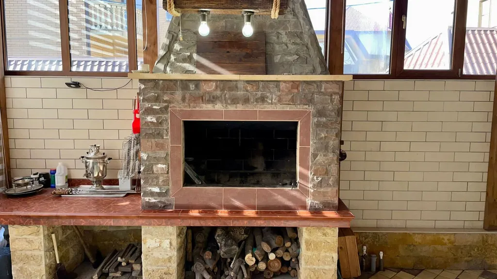 Уютный дом на берегу Каспийского моря