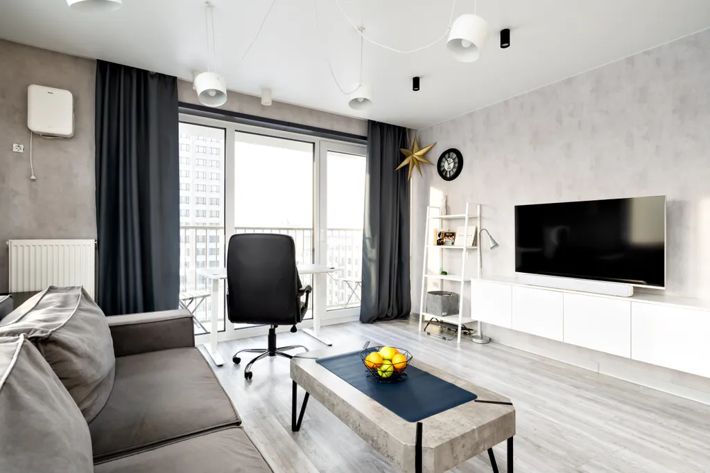 Двухкомнатная студия с панорамным видом на Октябрьский мост!!!