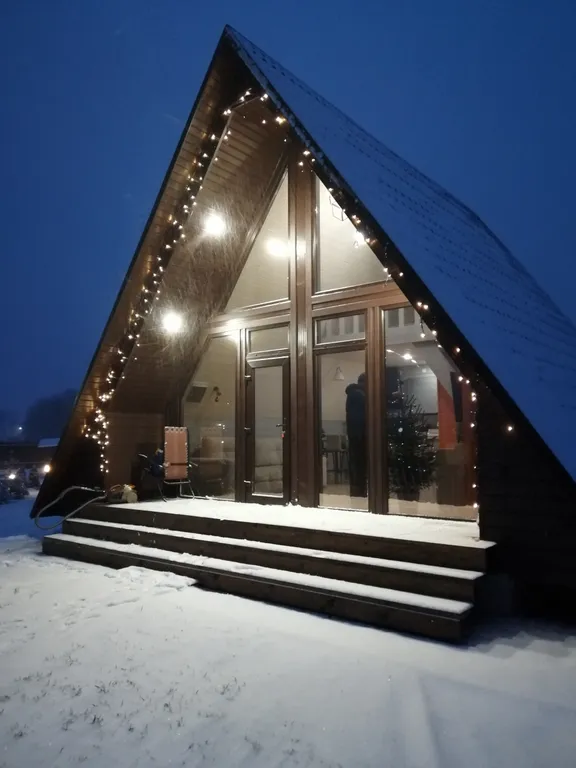 Коттедж A-frame Лужайкино — аренда посуточно в Кингисепп