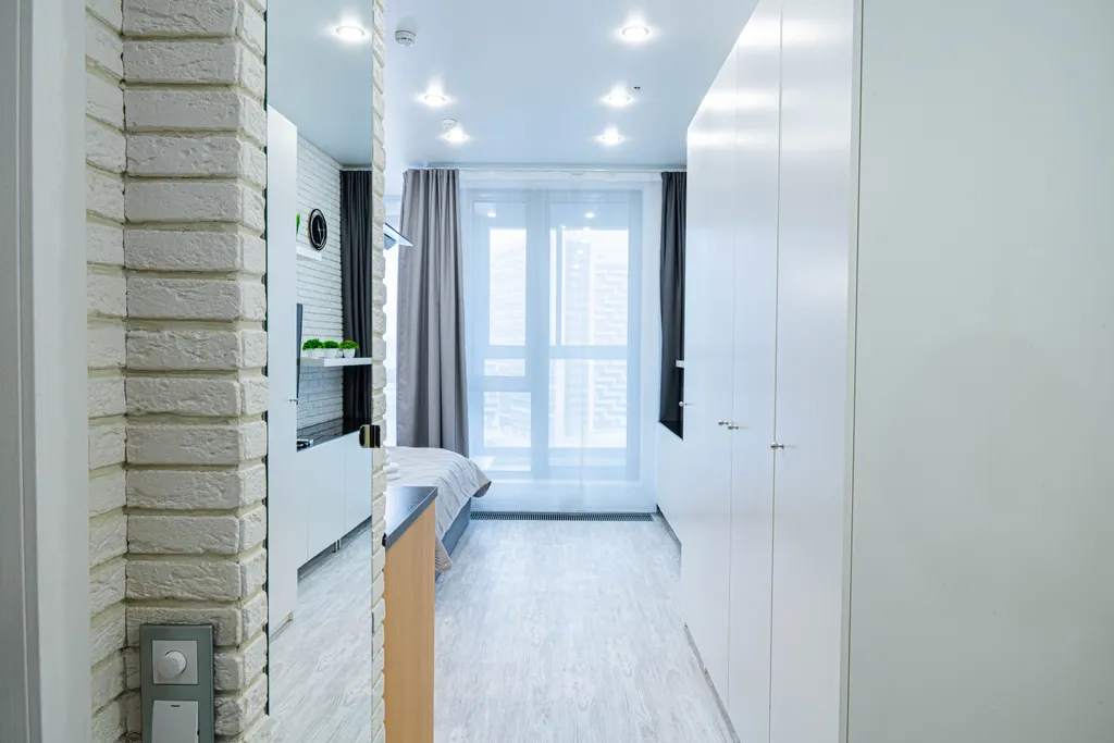 Квартира Квартира Gray-white с панорамными окнами у метро ЦСКА — Москва
