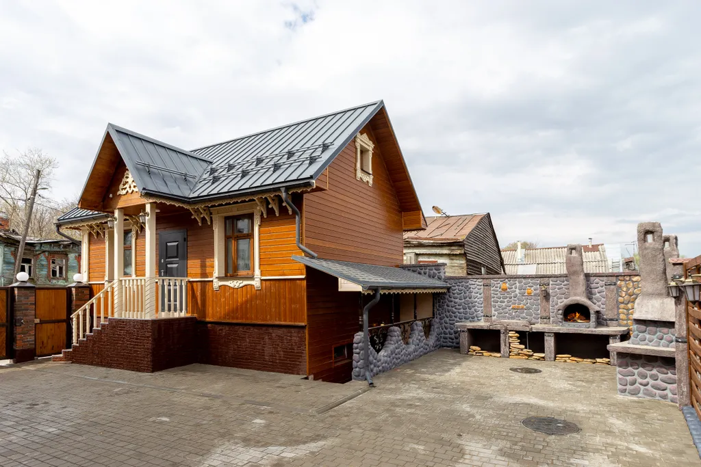 Дом с баней в центре