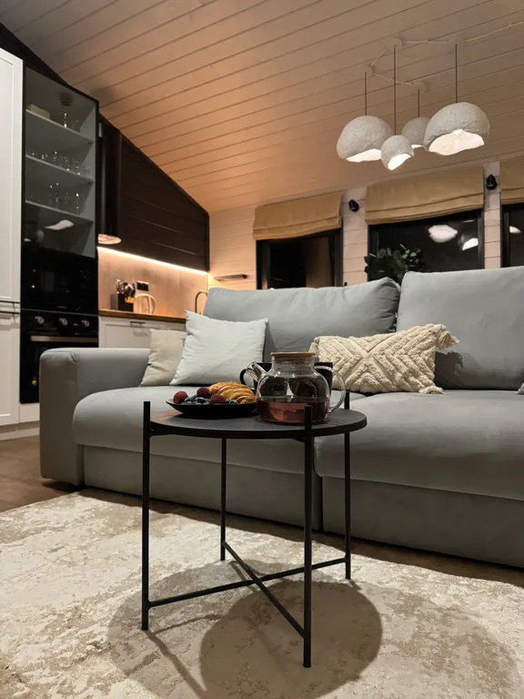 Уютный дом с чаном и баней