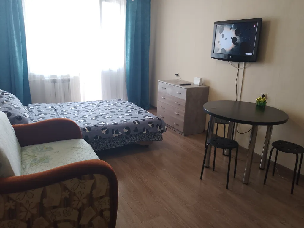 Уютная студия рядом с жд, море-парком, аквапарком