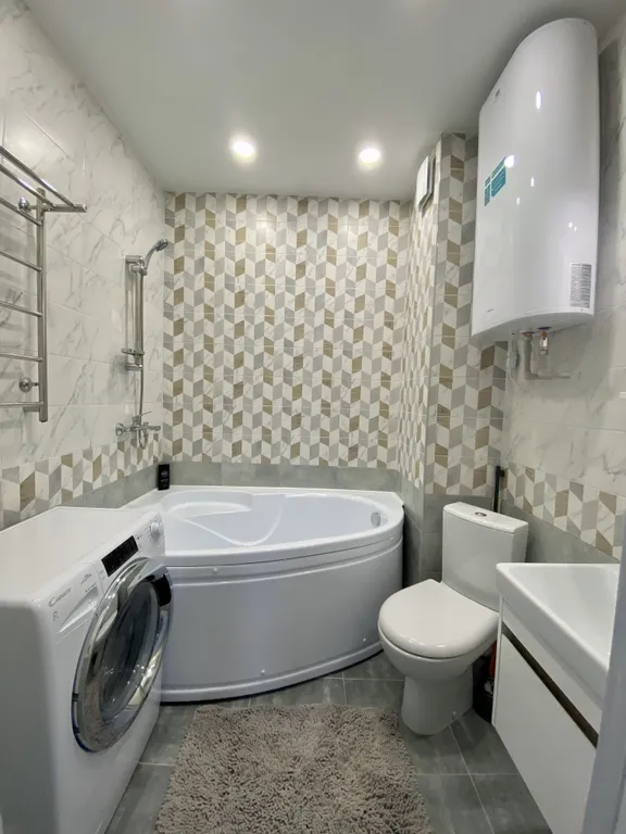 Квартира Новая уютная и светлая квартира с ванной — Сириус