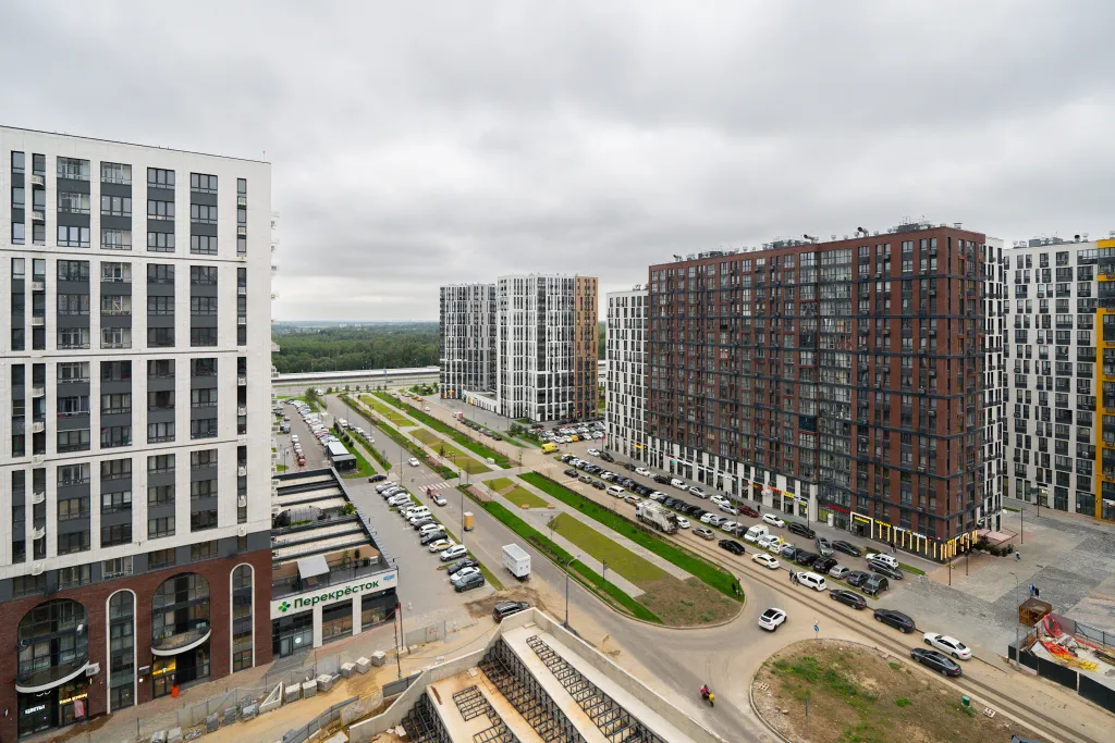 Квартира Квартира Стильная евродвушка ЛайлаТов на метро Прокшино — Москва