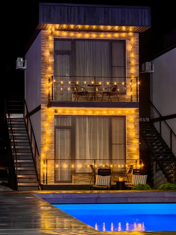 Коттедж Коттедж Апартаменты с бассейнами Fazenda Family — Анапа