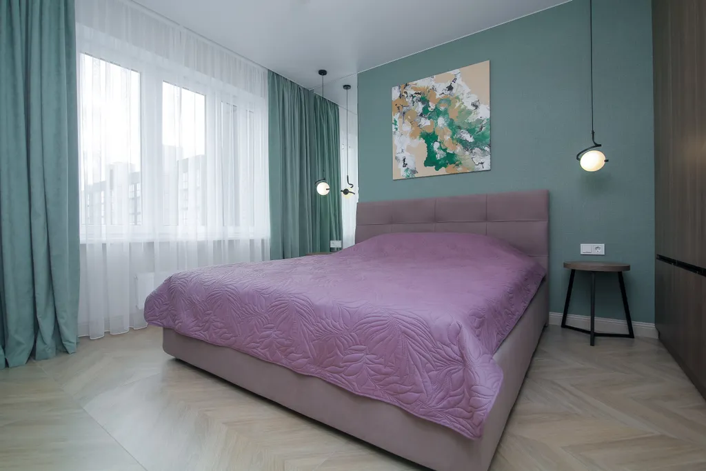 Квартира Евродвухкомнатная квартира с современным ремонтом — Калининград