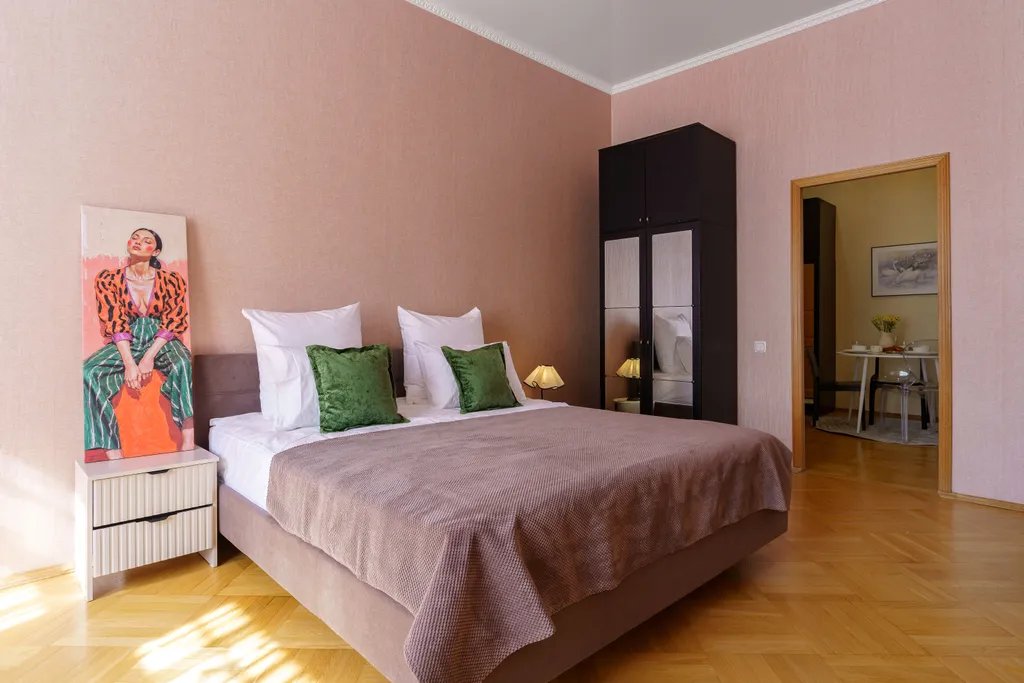 Стильная 2-спальная квартира в центре исторического Выборга