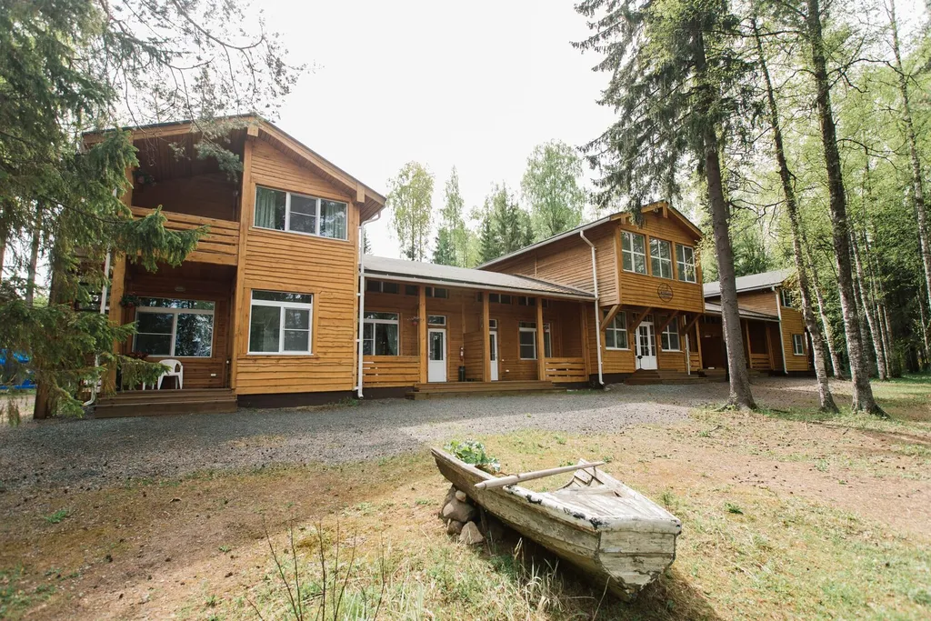 Квартира Уютные 4х-местные апартаменты на берегу озера с отдельным входом — Уя