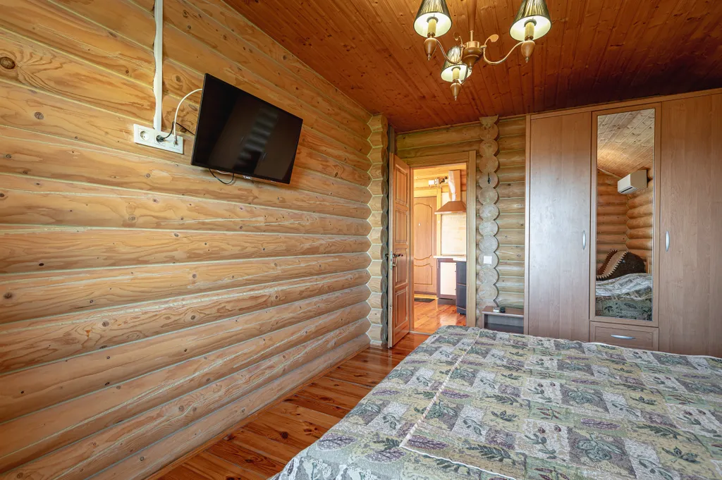 Этаж деревянного сруба