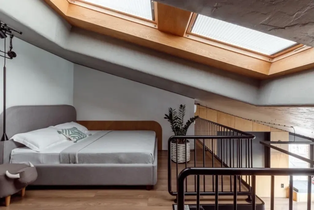 Панорамные окна с видом на гору