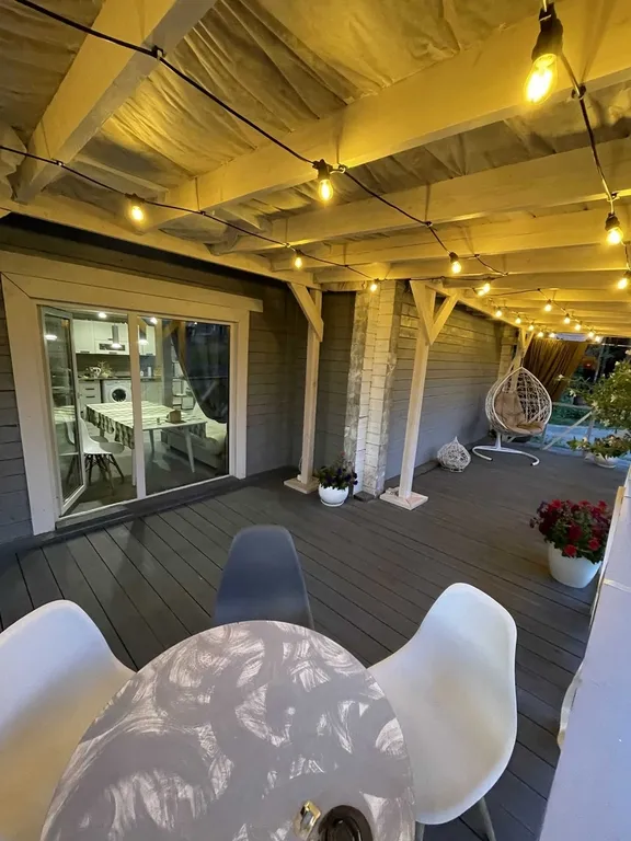 Коттедж Дом-баня с бассейном — Чална