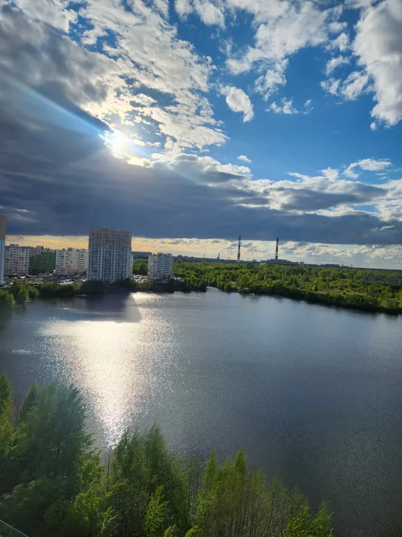Квартира с видом на озеро