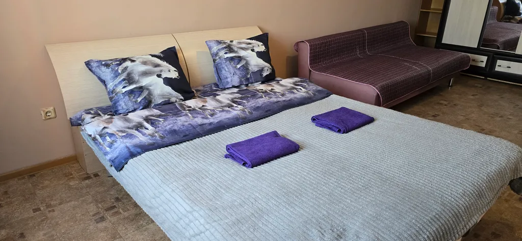 Уютная квартира эконом класса 5 спальных мест