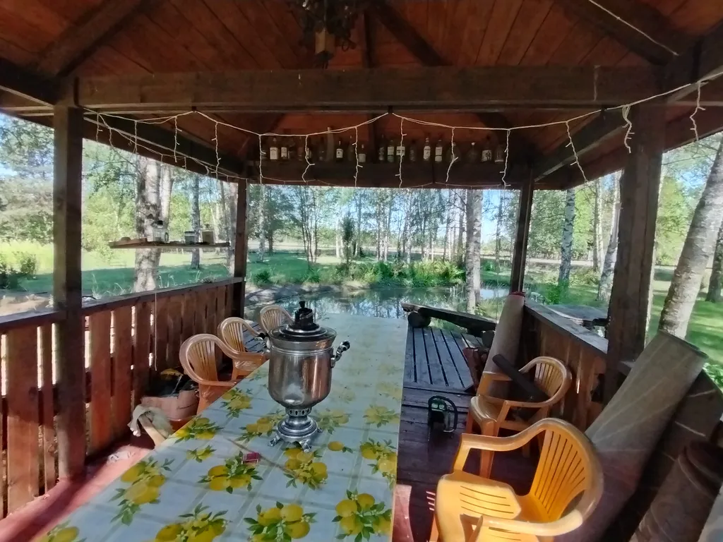 Дом на большом лесном участке