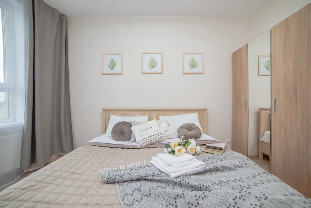 Евродвушка с лоджией для 4-х гостей