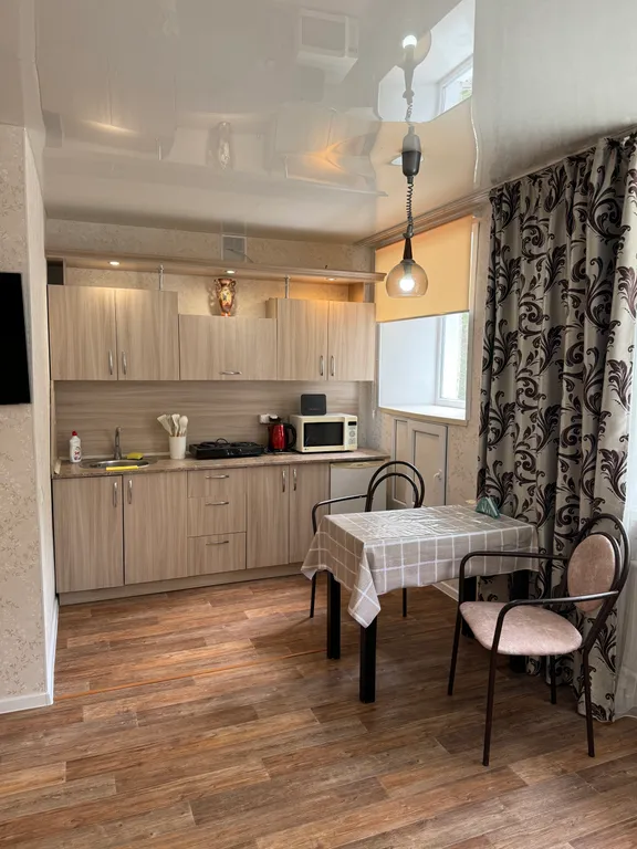 Уютная студия, подходящая для размещения 4 человек