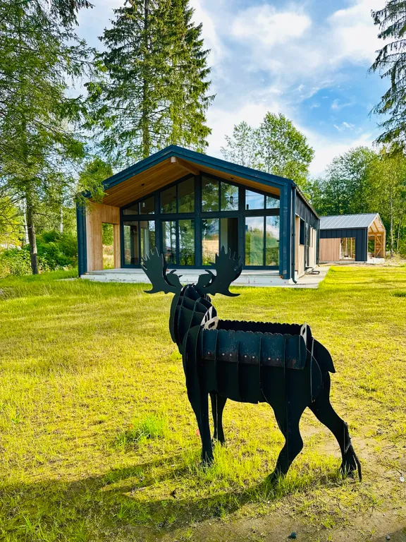 Коттедж Новые зимние дома в 5 минутах от главных горнолыжных курортов — Коробицыно